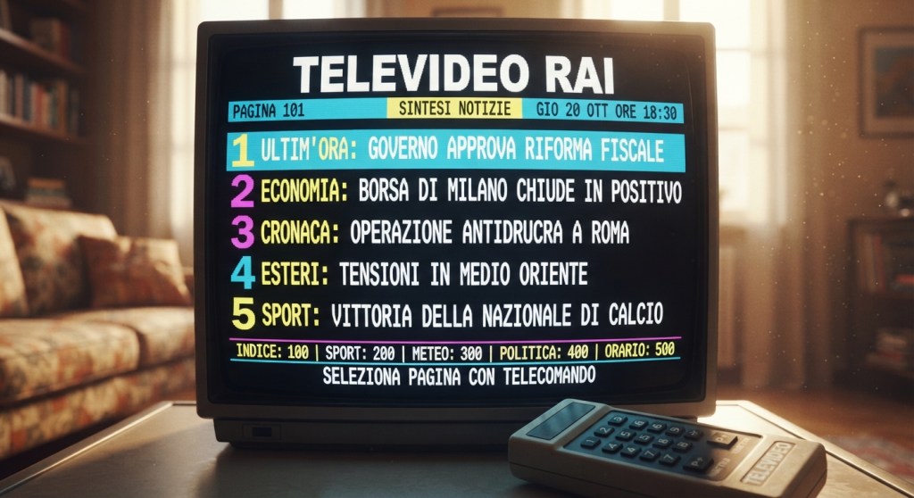 Viaggio nel Televideo