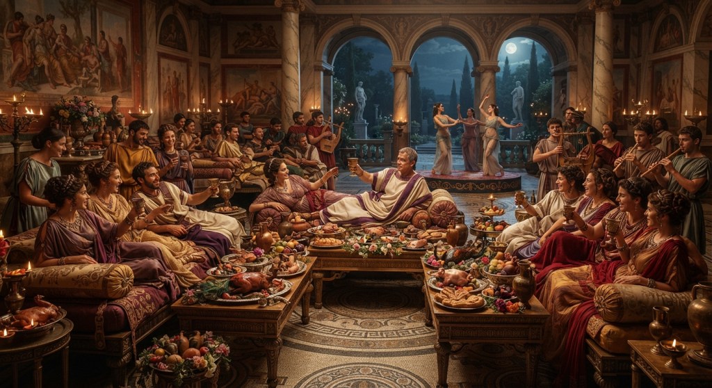 Il banchetto romano