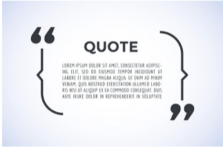 La citazione